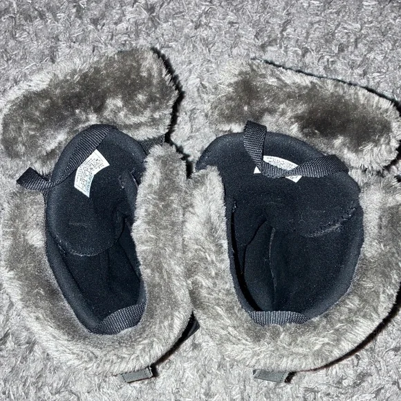 Baffin Women's Kristi Insulated Suede Winter Boots gray black warm size 6 tall - Picture 4 of 7